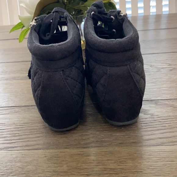 Girls justice black boots size 7 - Picture 4 of 9